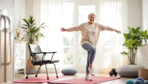 Prévention des chutes : les 3 exercices debout que les gériatres prescrivent après 65 ans