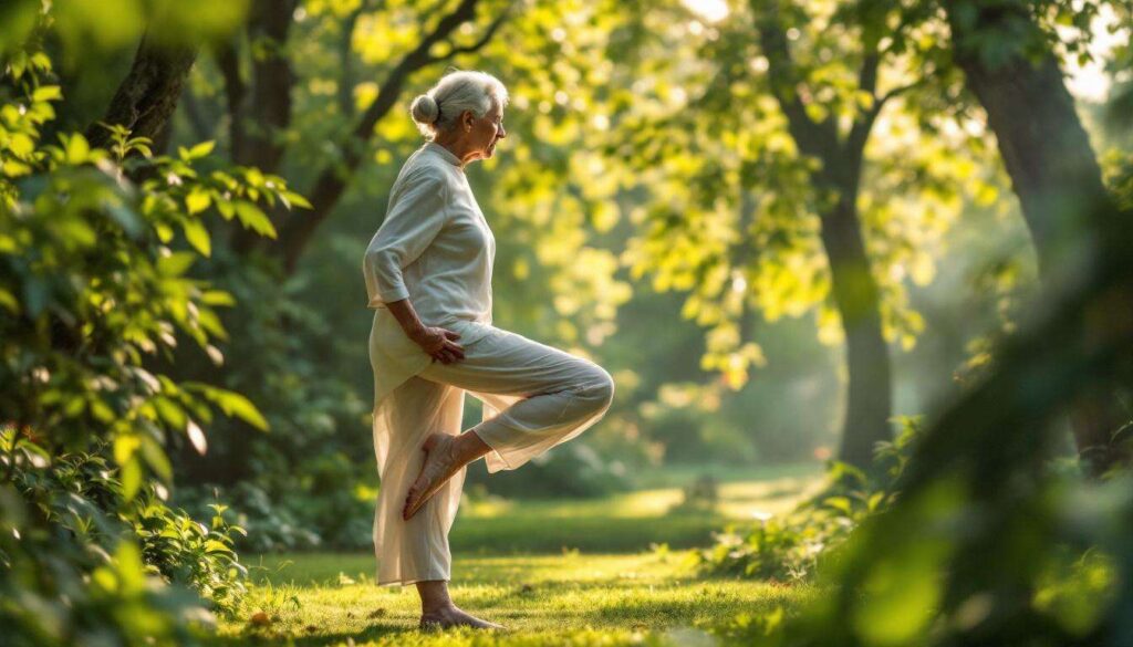 Exercice du flamant rose : pourquoi les gériatres le considèrent essentiel après 65 ans pour éviter les chutes