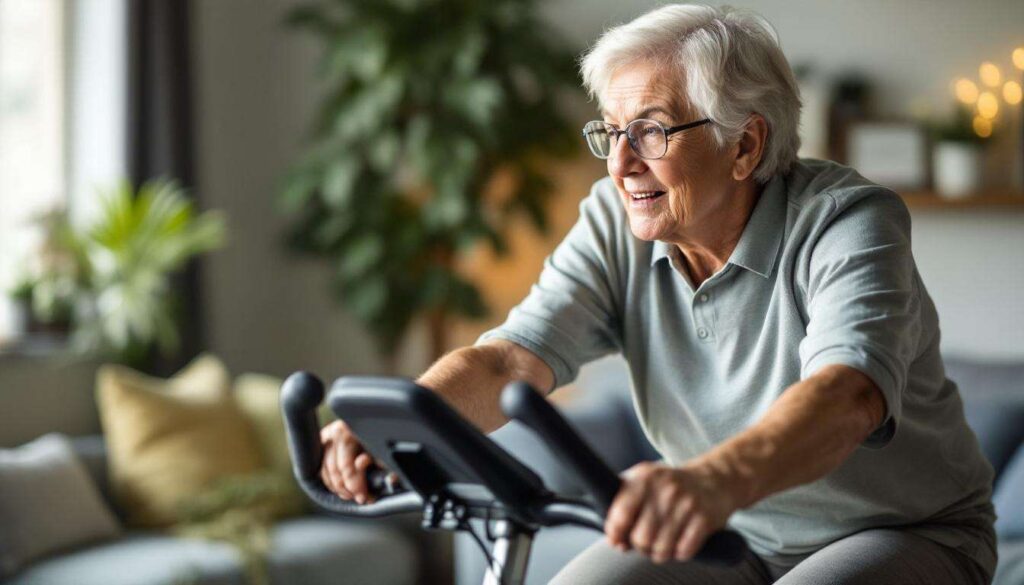Genoux fragiles après 55 ans : vélo d'appartement ou elliptique, les rhumatologues donnent leur verdict