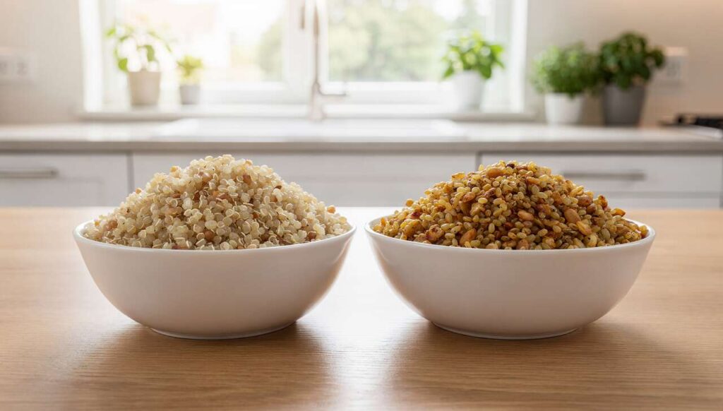 Quinoa ou boulgour ? Les diététiciens comparent l’index glycémique pour les personnes diabétiques