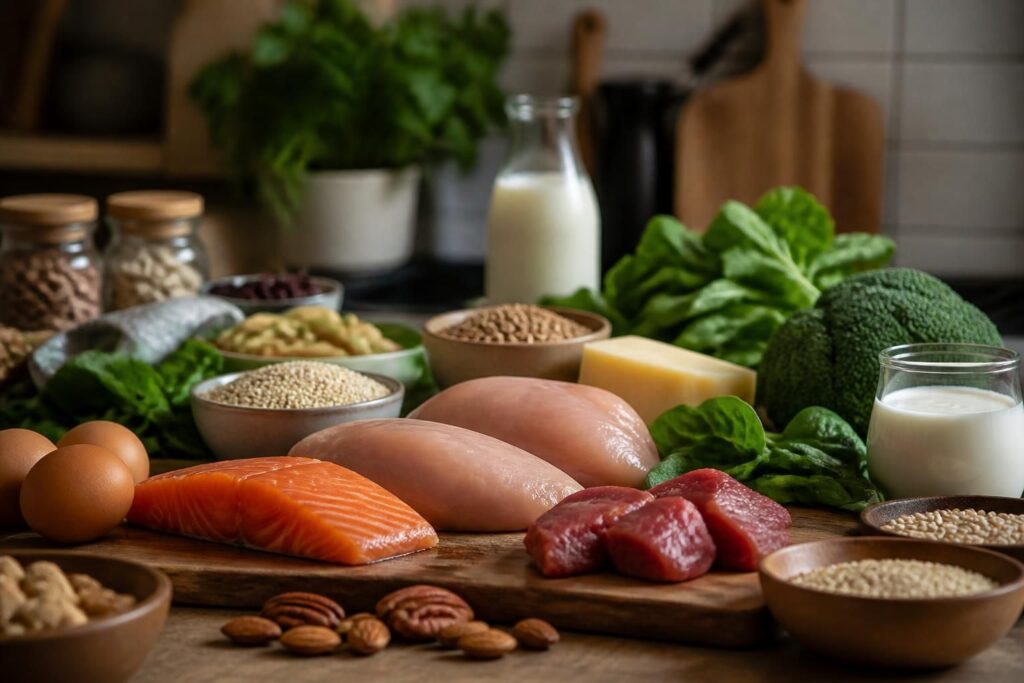 Le régime protéiné : principes, aliments et menus